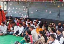 भारी विरोध के बाद भी नहीं खुला शराब ठेका, प्रदर्शनकारी नहीं माने