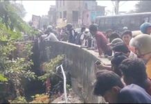 कॉलटैक्स क्षेत्र में नहर में गिरा युवक, पुलिस और जल पुलिस की खोजबीन जारी