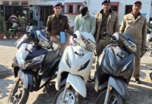 हल्द्वानी पुलिस के जाल में फंसा तीन एक्टिवा उड़ाने वाला शातिर चोर