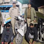 नैनीतालः सीसीटीवी फुटेज बना पुलिस का हथियार, दो वाहन चोर गिरफ्तार