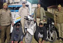 नैनीतालः सीसीटीवी फुटेज बना पुलिस का हथियार, दो वाहन चोर गिरफ्तार