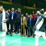 सीएम धामी ने बैडमिंटन खेलकर किया प्रतियोगिता का शुभारंभ, कर्मचारियों में भरपूर उत्साह