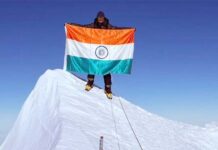 उत्तराखंड की बेटी ने माउंट विंसन पर फहराया भारत का तिरंगा