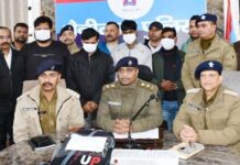 हल्द्वानी में ज्वेलर्स शॉप में हुई चोरी का खुलासा, चार गिरफ्तार