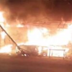 उत्तराखंड में देर रात भीषण आग, सात दुकानें जलकर खाक, लाखों का नुकसान