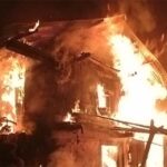उत्तराखंड में भीषण अग्निकांड: दो मकान जलकर राख, 14 मवेशियों की दर्दनाक मौत