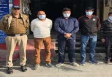 शिक्षा निदेशक से विवाद के बाद बड़ा एक्शन, हिस्ट्रीशीटर समेत चार आरोपी दबोचे