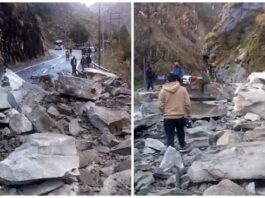 उत्तराखंड में बारिश बनी आफत: भूस्खलन से हाईवे बंद, लोग फंसे