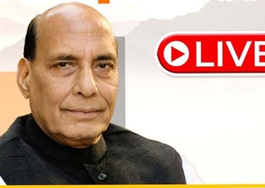 हल्द्वानी में रक्षा मंत्री की जनसभा, देखें लाइव!