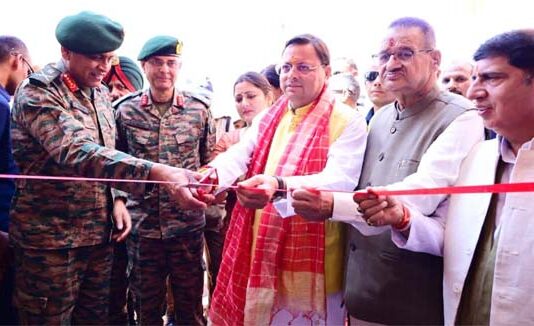 सीएम धामी ने स्व. पिता की पुण्यतिथि पर किया वीर सैनिकों का सम्मान