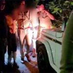 फायरिंग कांड में वांछित बदमाशों से पुलिस की भिड़ंत, मुठभेड़ में दोनों के पैरों में लगी गोली