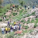 उत्तराखंड में भीषण सड़क हादसा, 500 मीटर गहरी खाई में गिरी कार; चार की मौत