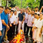 ‘नशा बेचने वालों पर कार्रवाई कब?’ FIR को लेकर भड़की कांग्रेस, बुद्ध पार्क में जोरदार प्रदर्शन