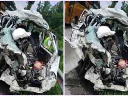 उत्तराखंड में खौफनाक हादसा! पिकअप से भिड़ी तेज रफ्तार इको, 1 की मौत और 6 घायल