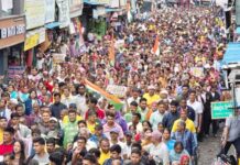 राजस्व ग्राम की मांग को लेकर लालकुआं में उमड़ा बिंदुखत्ता, हजारों ग्रामीणों ने निकाली विशाल रैली