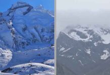उत्तराखंड में मौसम ने ली करवटः आदि कैलाश से ओम पर्वत तक सीजन की पहली बर्फबारी