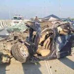 तीनपानी फ्लाईओवर पर कार पलटने से दो युवकों की मौत, युवक-युवती घायल